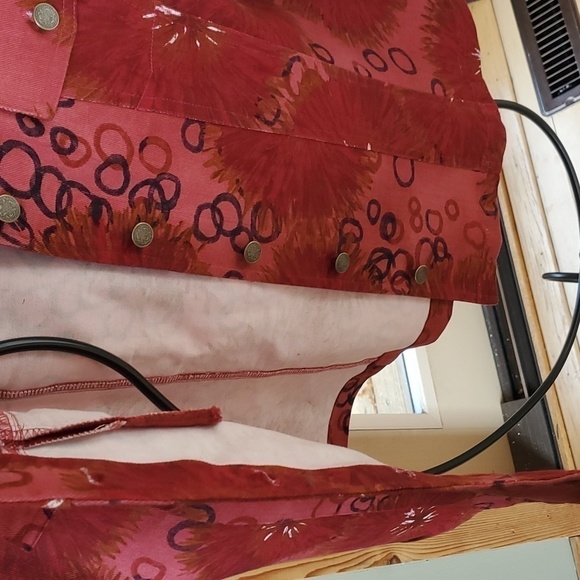 French Laundry Awesome Designed Long Sleeve Collared Pocketed Sz. L Jacket - Picture 2 of 11